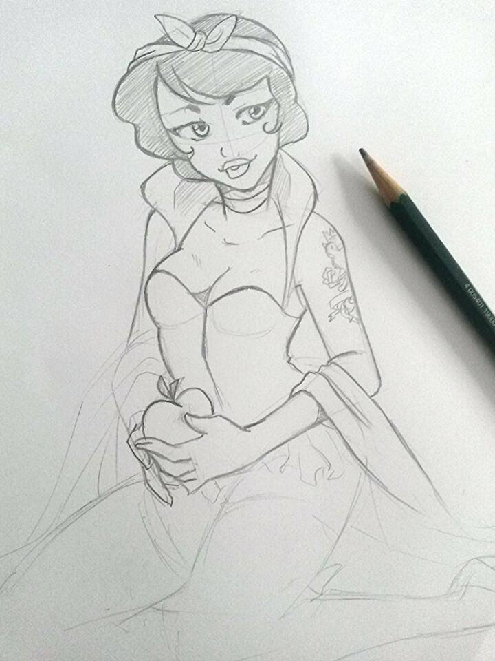 720x960 Disney Princesses Pin Up Sketches - Disney Up Sketch