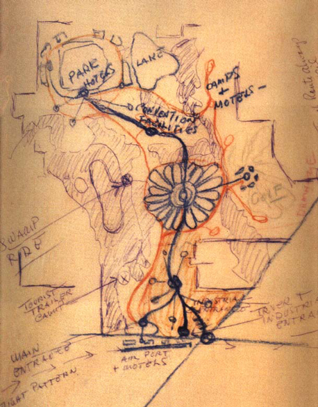 458x585 The Euro Disney Resort A European Walt Disney World Designing - Disney World Sketch