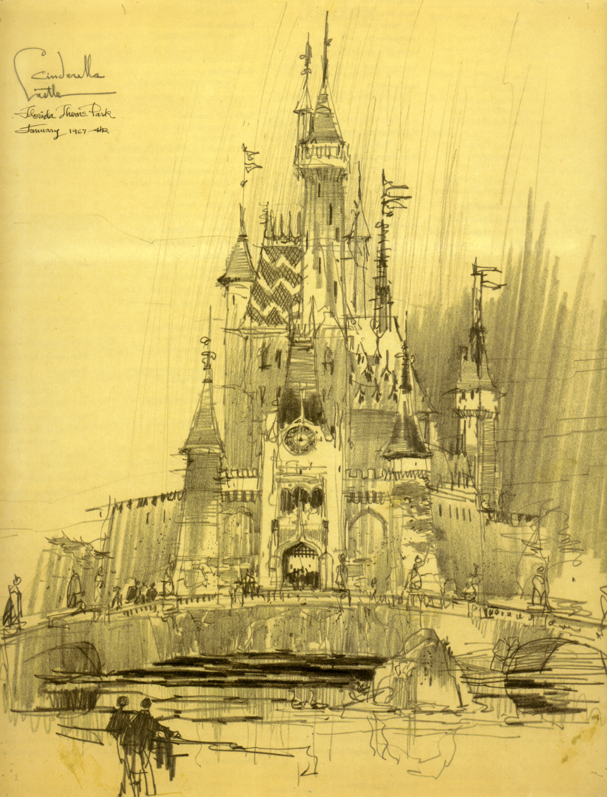 2000x2625 The Ryman Centennial A Whole New Disney World Progress City, U.s.a. - Disney World Sketch