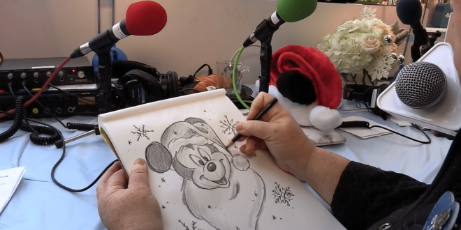 660x330 Watch This Disneyland Sketch Artist! - Disneyland Sketch Artist