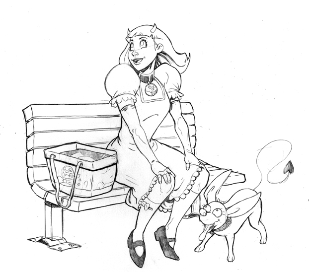 622x548 Diva Sketch By Ralphious - Diva Sketch