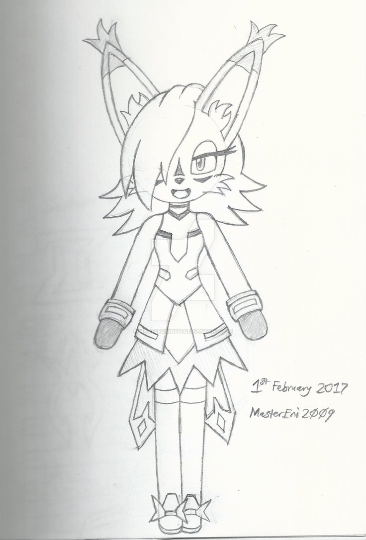 736x1086 Sketch Chibi Cyber Diva Nicole By Mastereni2009 - Diva Sketch