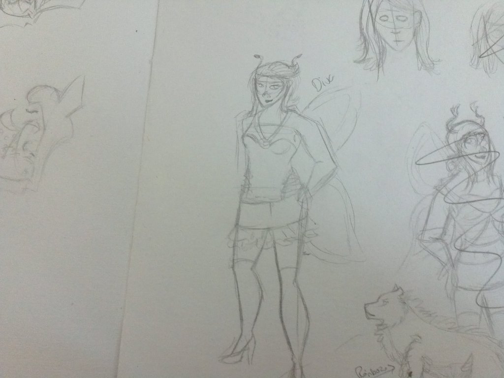 1024x768 Diva Sketch By Isiybelle - Diva Sketch