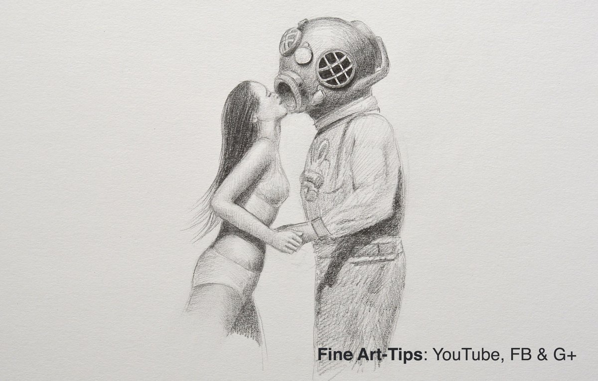 1200x764 Leonardo Pereznieto On Twitter How To Draw A Diver Amp Girl Https - Diver Sketch