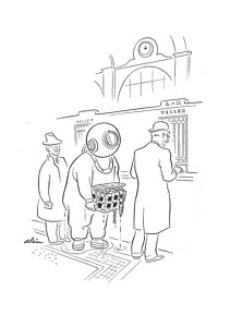 211x300 Diver Drawings Fine Art America - Diver Sketch