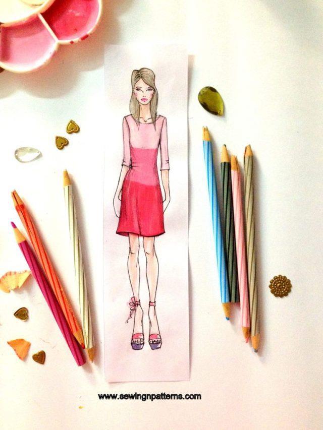 640x853 How To Draw Fashion Sketches With Free Fashion Design, Fashion - Diy Sketches