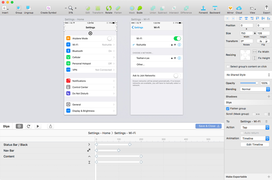 1099x726 Introducing Diya Timeline Animation Directly In Sketch - Diya Sketch