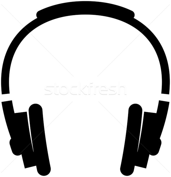 579x600 Dj Stock Photos, Stock Images And Vectors Stockfresh - Dj Headphones Sketch