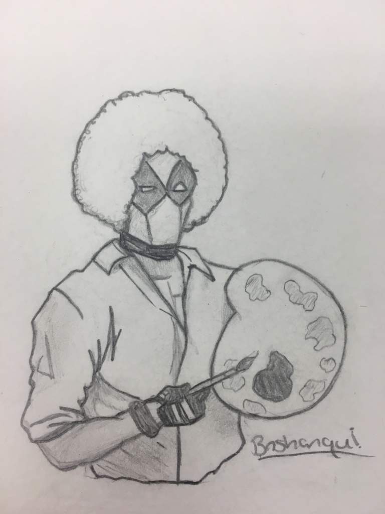 768x1024 As Bob Ross Disney Amino - Do Sketch