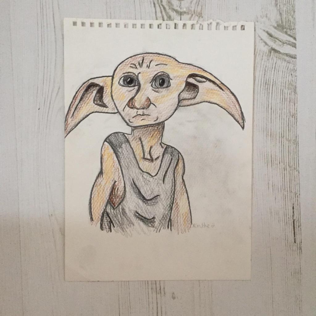 1024x1024 Dobby Sketch Harry Potter - Dobby Sketch