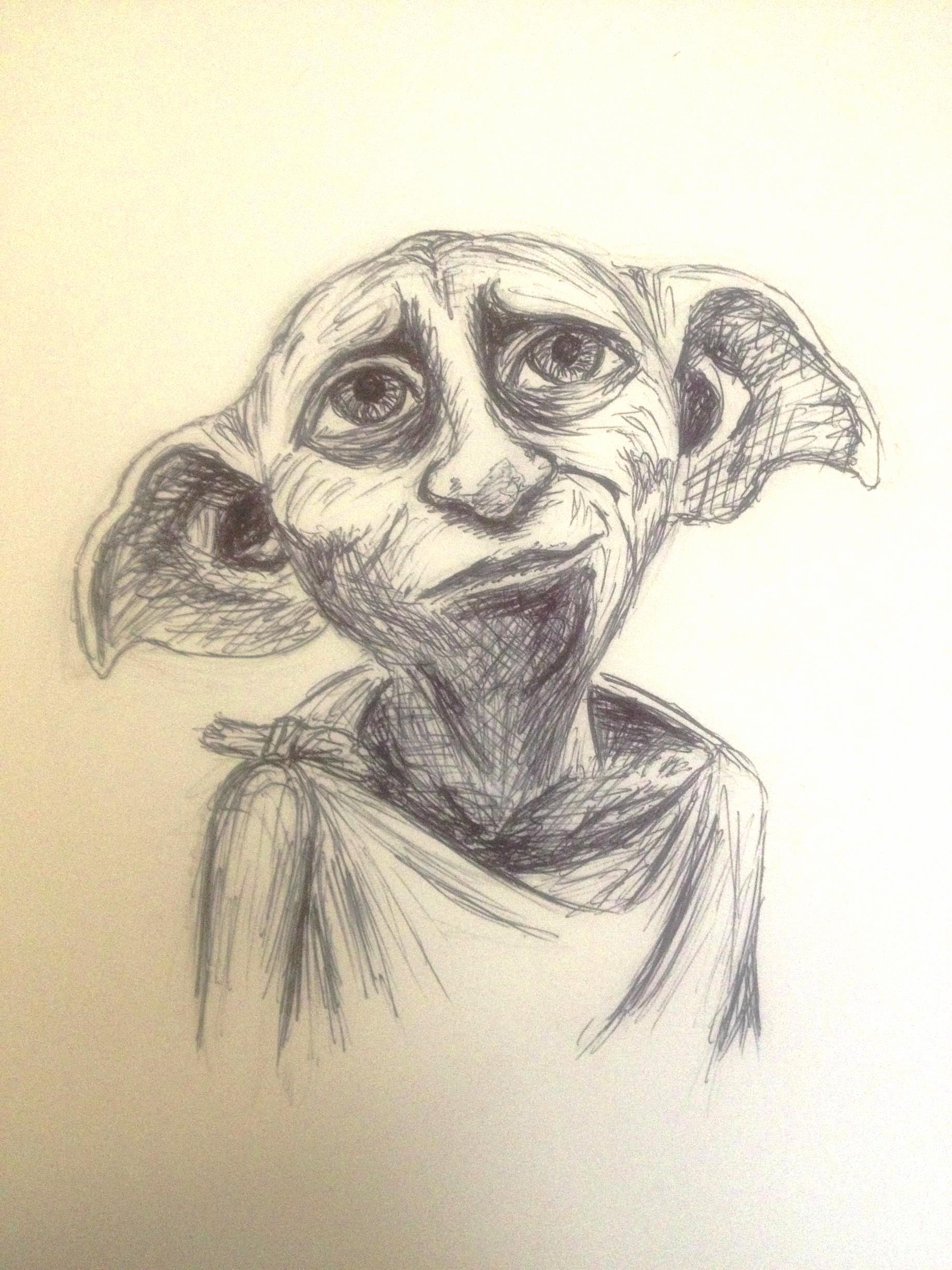 1836x2448 September 24th - Dobby Sketch