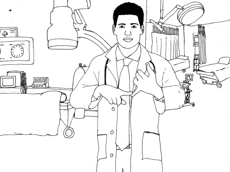 800x600 Doctor Storyboard Sketch By - Doctor Sketch