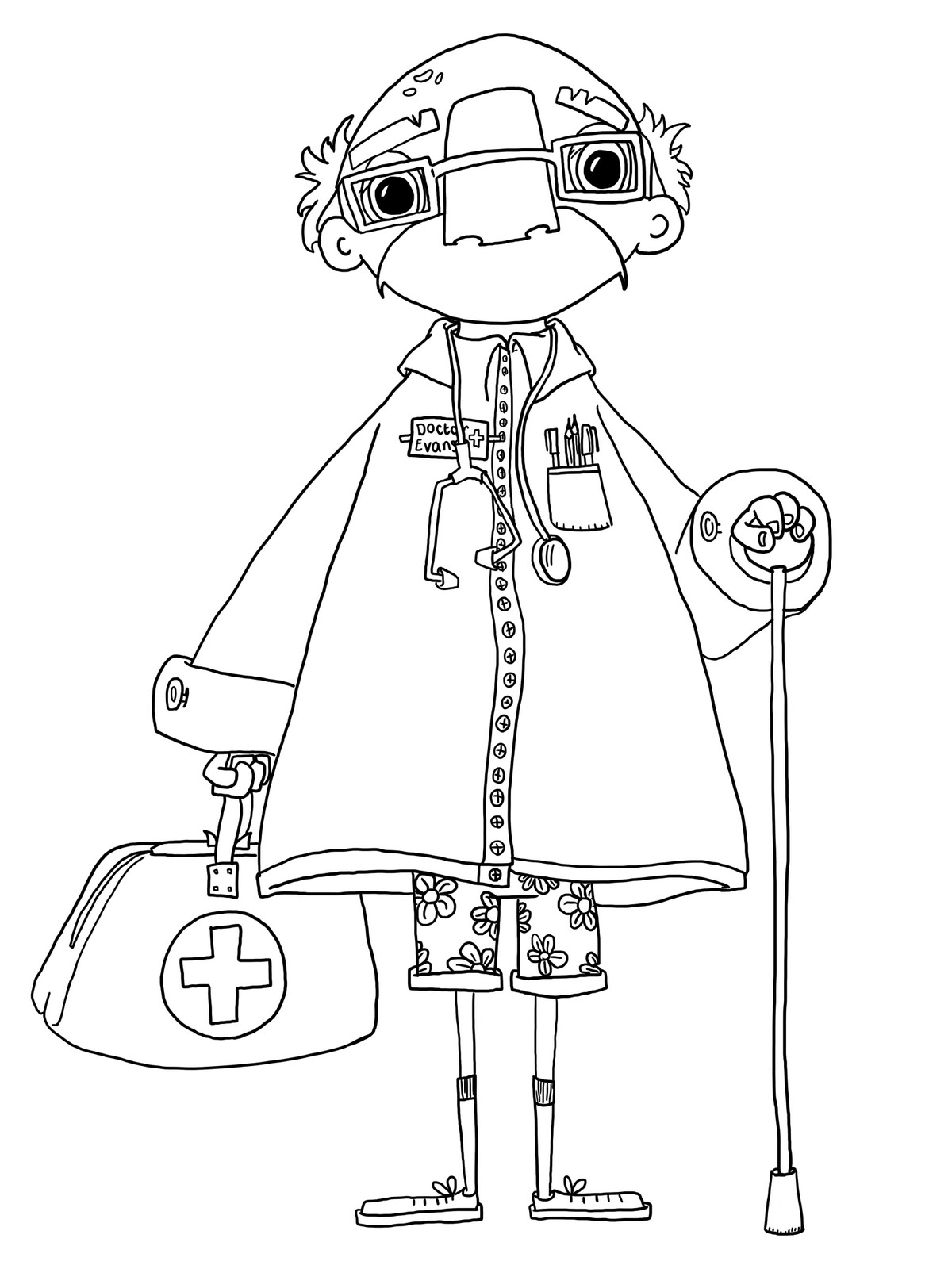 1200x1600 Literally...is....aswell.. Doctor Sketch And Inked Up Version - Doctor Sketch