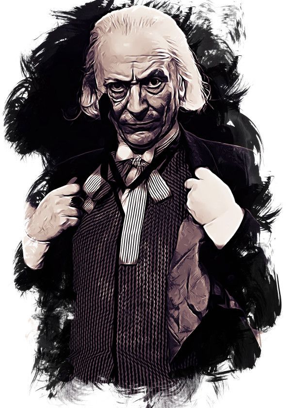 600x840 Doctor Who Sketch 1st Doctor - Doctor Who Sketch