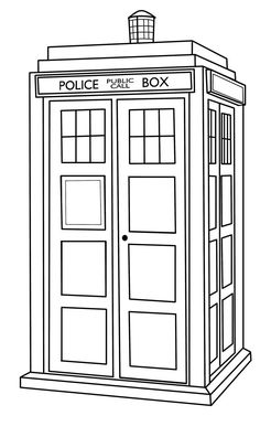236x396 Doctor Who Tardis Drawing Dr Who Doctor Who - Doctor Who Tardis Sketch