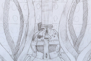 386x257 Bbc - Doctor Who Tardis Sketch