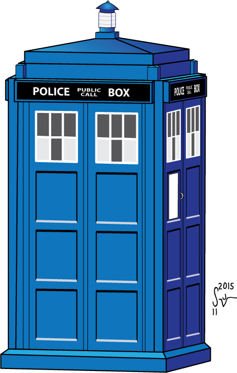 478x750 Collection Of Free Tardis Drawing. Download On Ubisafe - Doctor Who Tardis Sketch