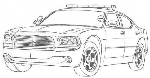 Dodge Charger Sketch at PaintingValley.com | Explore collection of ...