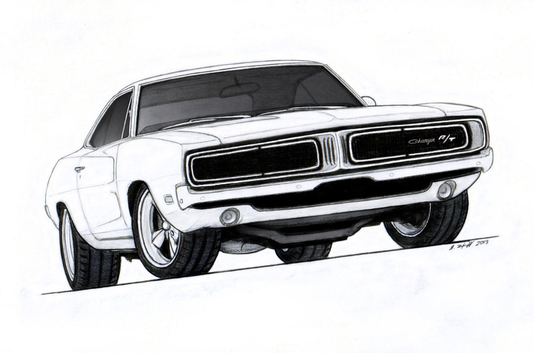 Dodge Charger Sketch At PaintingValley Com Explore Collection Of Dodge Charger Sketch