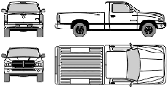 566x298 Car Dodge Ram 1500 2006 The Photo Thumbnail Image Of Figure - Dodge Ram Sketch