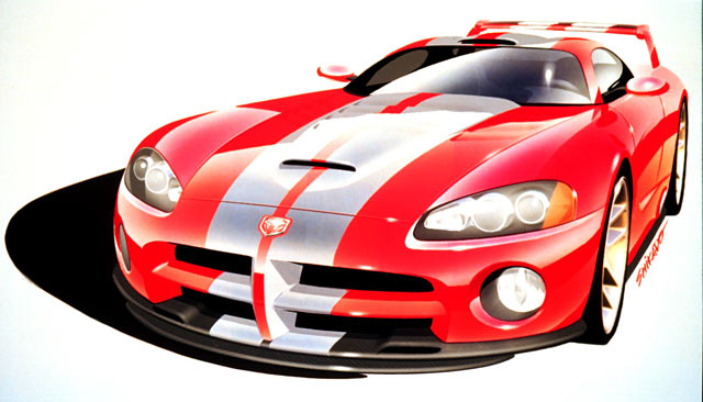 640x366 Dodge Viper Sketch Supercar Sketches - Dodge Sketch