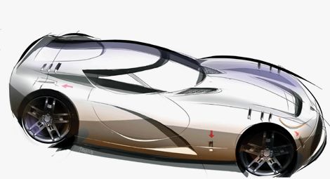 470x255 Dodge Viper Sketch Cool Concept Vehicles Dodge - Dodge Viper Sketch