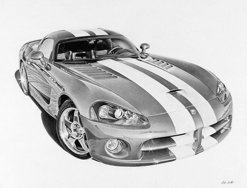 Dodge Viper Sketch at Explore collection of Dodge