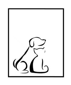 236x282 The Creative Cat - Dog And Cat Sketch