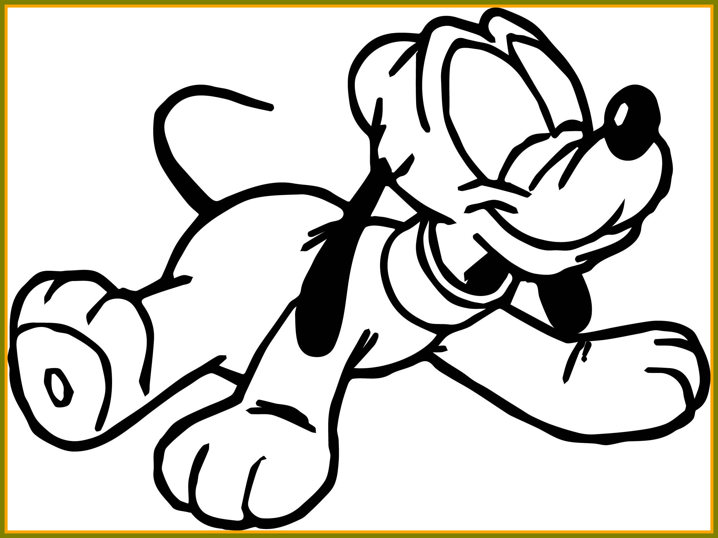 2390x1792 Valid Coloring Picture Of A Dog Bone Vikingclicks.co - Dog Bone Sketch