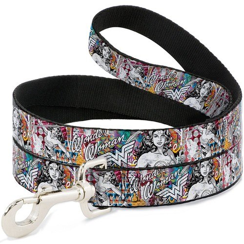 500x500 Wonder Woman Dog Leash - Dog Collar Sketch