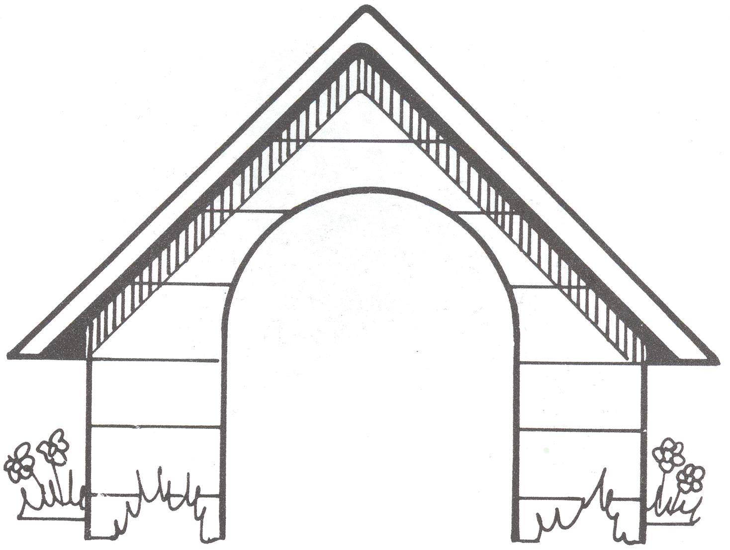1468x1107 Dog House Drawing - Dog House Sketch