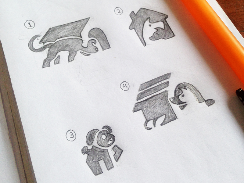 800x600 Dog House Sketch By Aswin Lazuardi - Dog House Sketch