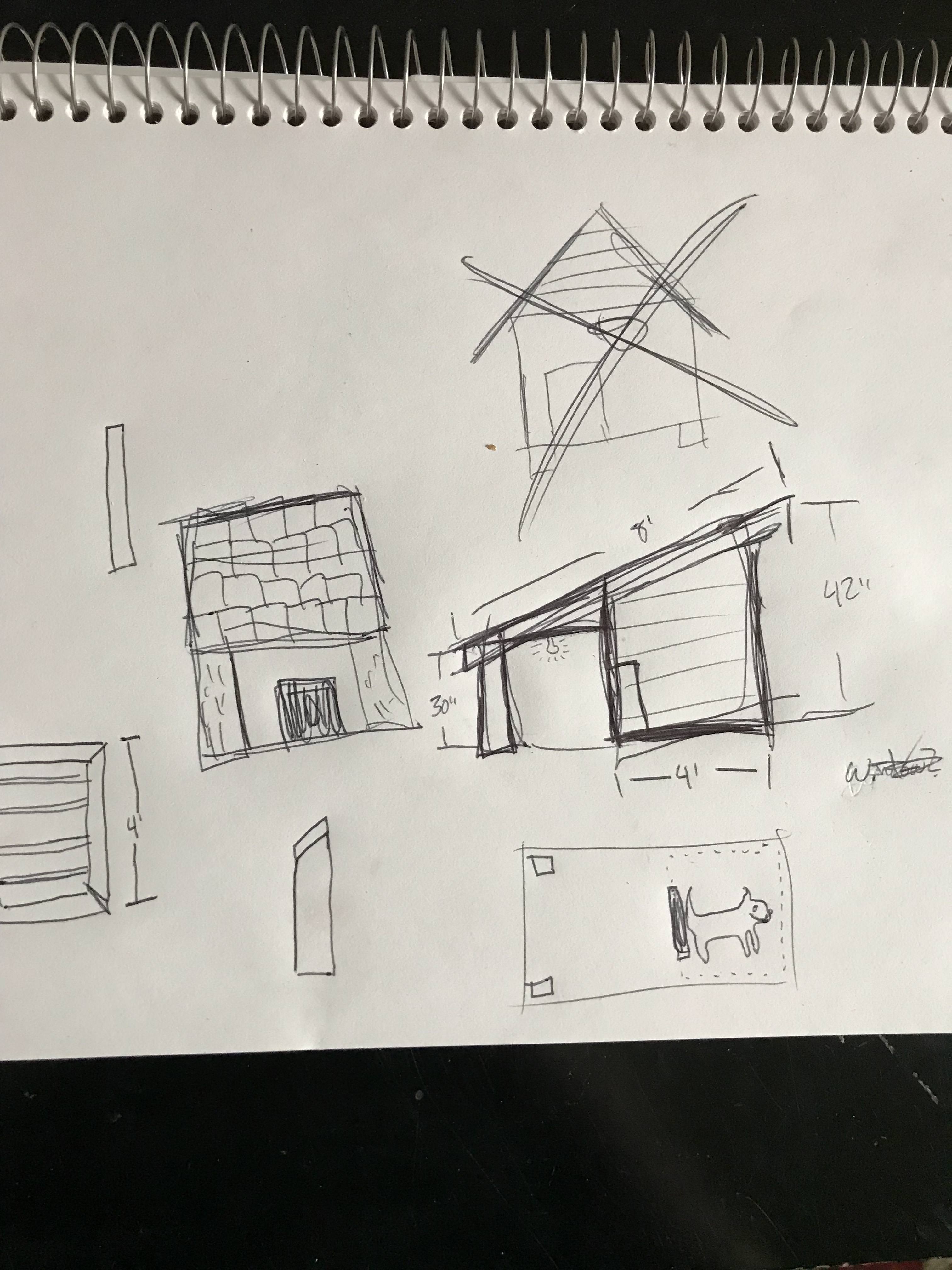 3024x4032 Diy Dog House - Dog House Sketch