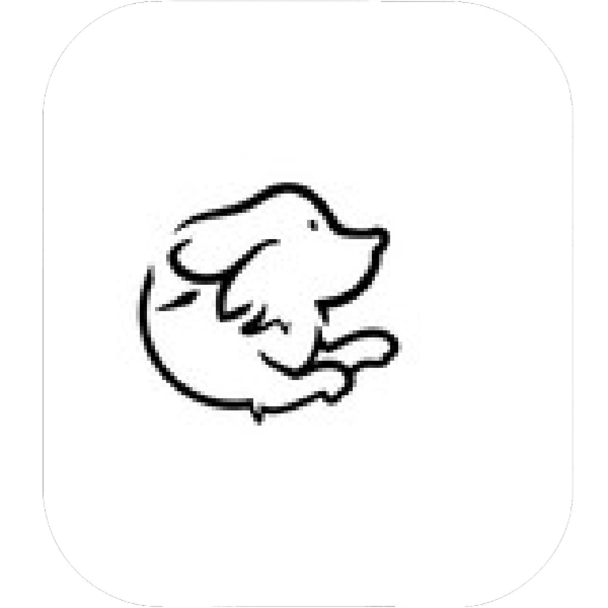 1200x1200 Designs Mein Mousepad Design Mousepad Selbst Designen - Dog Running Sketch