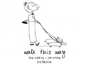 300x231 Walk This Way Llc - Dog Sitting Sketch