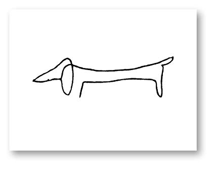 425x333 Dog - Dog Sketch Art