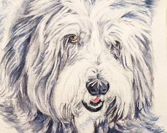 340x270 Dog Sketches Etsy - Dog Sketch Artist