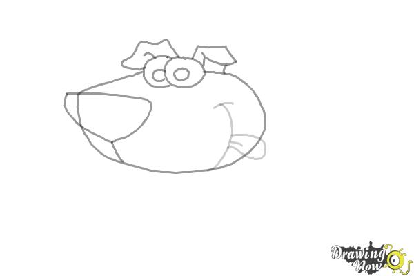 600x400 How To Draw A Cartoon Dog - Dog Sketch Cartoon