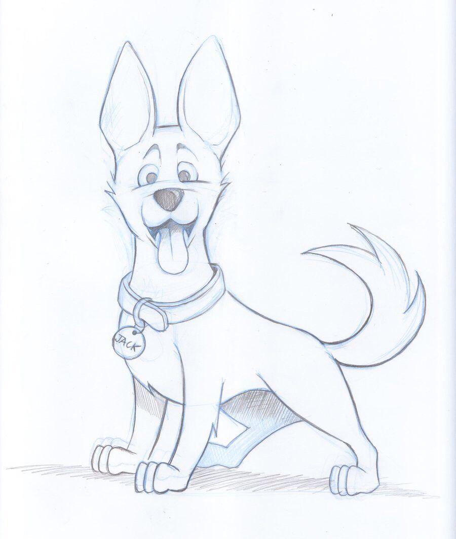 900x1064 Kleine Cartoon Hond Schets Drawings Amp How To Draw - Dog Sketch Cartoon