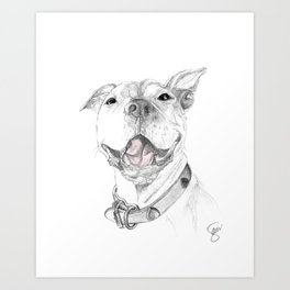 264x264 Dog Sketch Art Prints Society6 - Dog Sketch Images