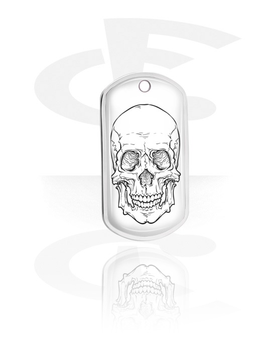 550x700 Dog Tag (Aluminum) Crazy Factory Online Jewelry Shop - Dog Tag Sketch