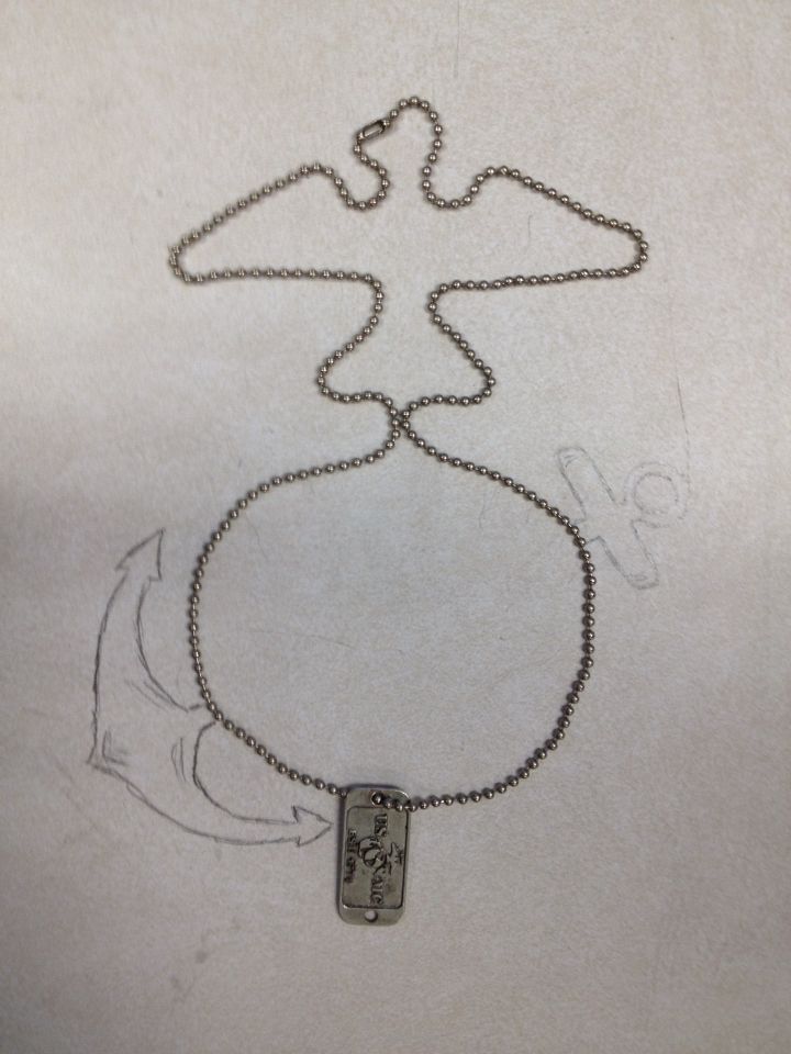 720x960 My Dog Tag. Plus A Little Sketch My Drawings - Dog Tag Sketch