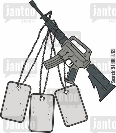 400x460 Dog Tag Cartoons - Dog Tag Sketch