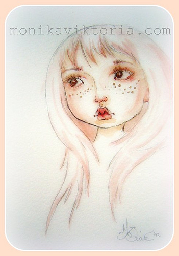 351x500 The Long Lost Woods Doll Face - Doll Face Sketch