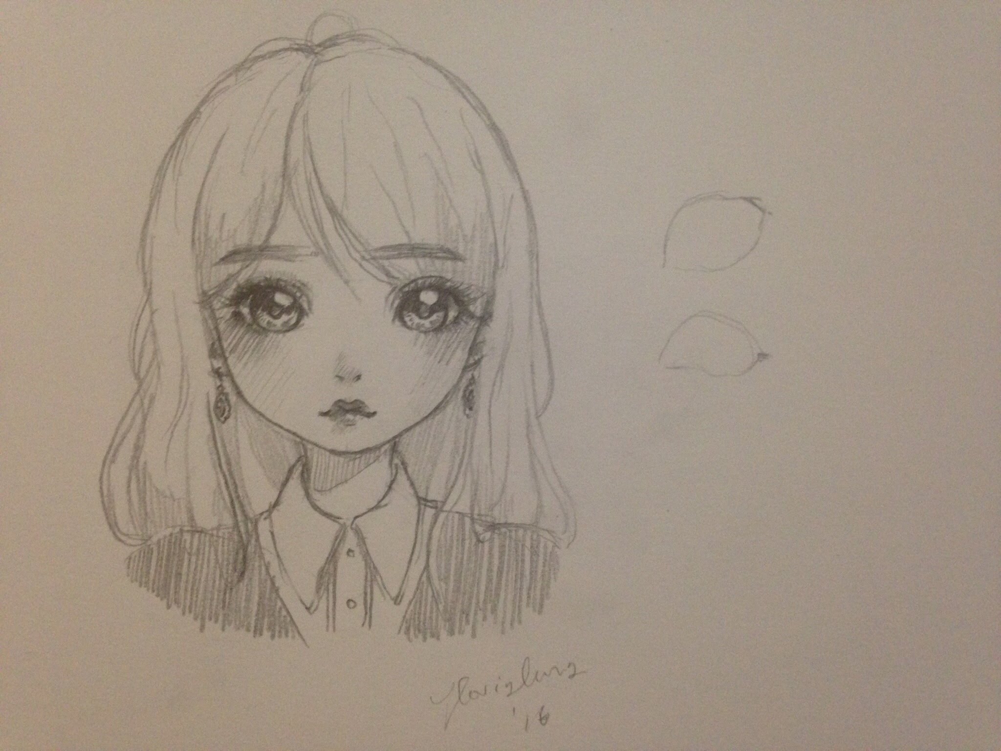 2048x1536 How To Draw A Girl (Mangadoll Style) - Doll Sketch
