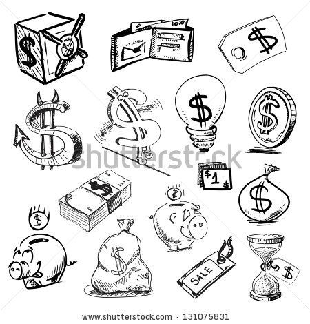 450x470 Like The Devil Horns Through The Dollar Sign. Wrongislandny - Dollar Sign Sketch