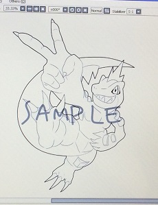 230x299 Promo! 1 Dollar Sketch Paypal Comission By Ginryuumaru - Dollar Sketch