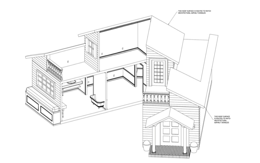 873x547 Target Dollhouse - Dollhouse Sketch