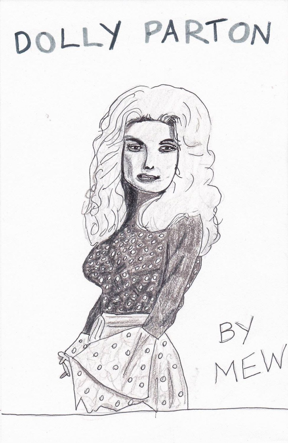 976x1500 Dolly Parton Digital Print By Marionsartinyourcart On Etsy My - Dolly Parton Sketch