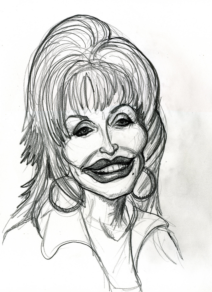 Dolly Parton Sketch At Explore Collection Of Dolly Parton Sketch 